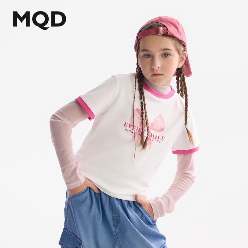 MQD Girls  Short Sleeve T-Shirt 140cm