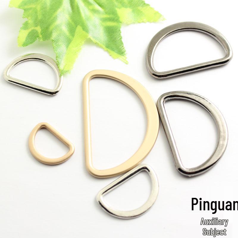 

Металлическая D-образная пряжка-застежка для сумок и рюкзаков DIY, 1,5-6 см, Полукруглая конструкция Gunmetal, Inner Diameter 1.5 CM