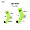 Premium Unisex Mid-Calf Running Socks, Terry Bottom, Ideal for Cycling and Fitness