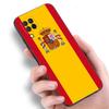 Hiszpania Flagi Narodowe Czarne Etui na Telefon Dla Huawei P10 P20 P30 P40 Lite P50 P60 Art P50E P Smart Z 2018 2020 2021 Pro 2019