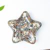 Crystal Gemstone Star Shape Storage Box With Geometric Design For Home Decor And Gifts