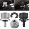 Aluminum Motorcycle Rear Fender Seat Bolt Screw Nut Tab Cover For Harley XL Dyna Softail Touring Models 96-Later Universal Parts