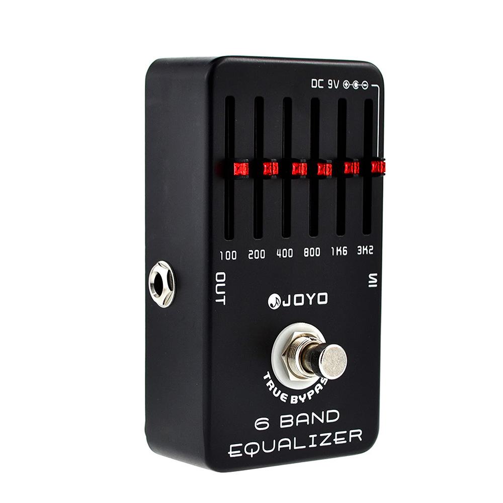 JOYO JF-11 6-Band Equalizer Guitar Effect Pedal Low Middle High Frequency EQ Effect True Bypass Guitar Parts & Accessory