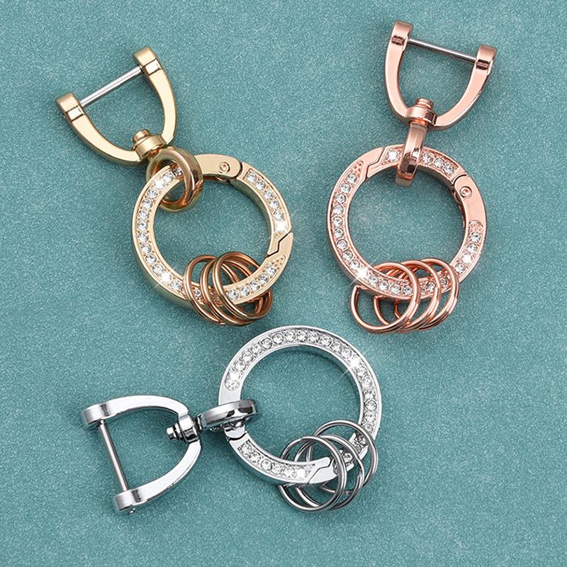 1PC Pendant Car Keychain Diamond Keychains Keychains Key Ring Fashion Decoration Accessories