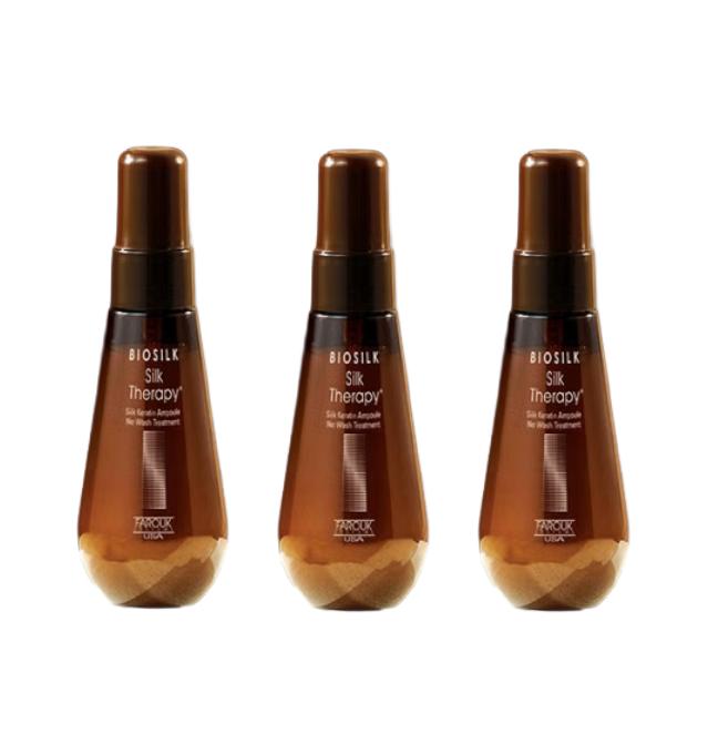 Silk Therapy Silk Keratin Line — No-Wash Treatment 60ml / Ampoule Essence 25ml / Ampoule Hair Pack 150ml (10 Options)