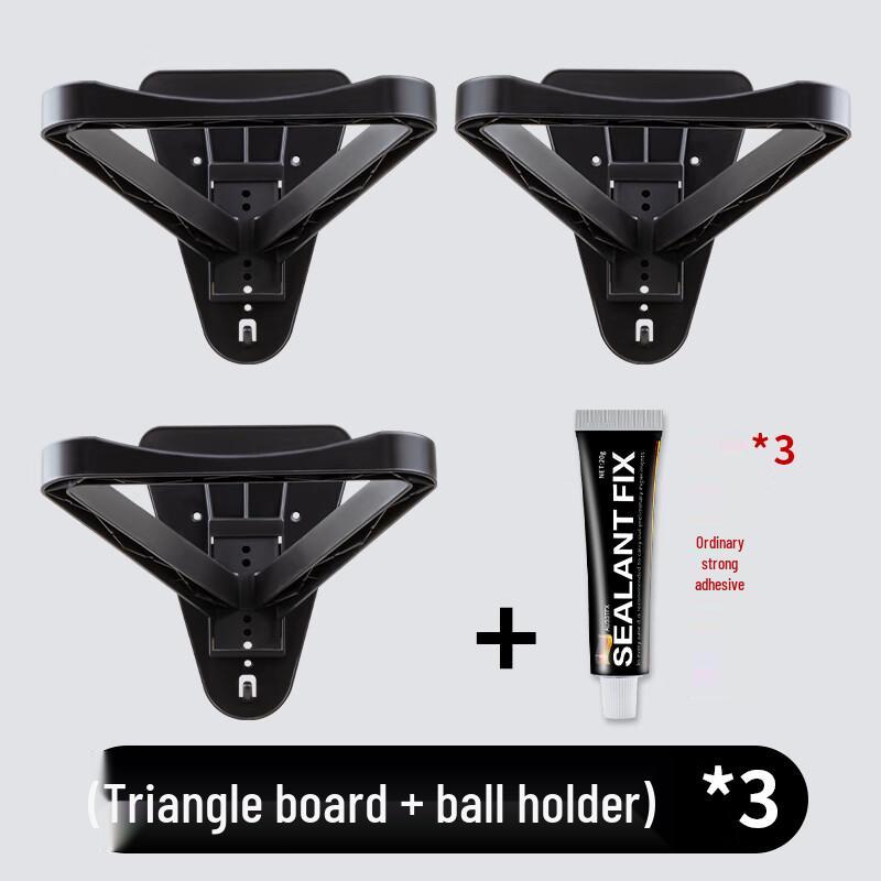 Wall-Mounted Basketball Storage Rack