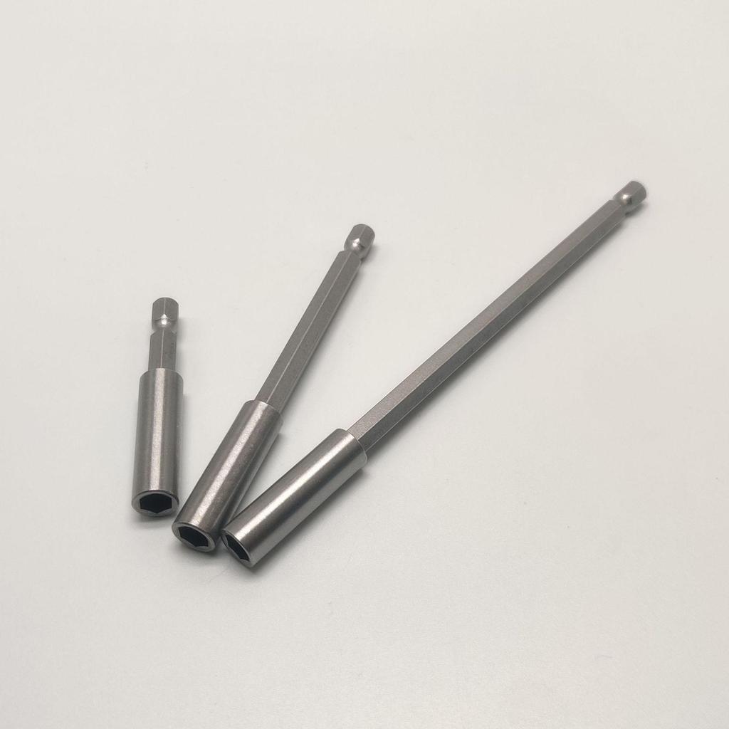 1/4" magnetischer elektrischer Schraubendreher-Bit-Adapter - 6,35mm Schnellwechsel-Verlängerungsstange für Bohrmaschine.