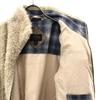 PENDLETON Full Zip Stand Collar Bore Jacket S Beige Lined Men's Used