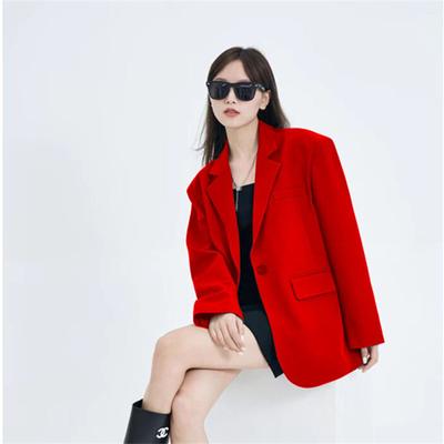 Spring and Autumn Women's Loose Casual Business Suit Jacket