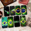 B-Brasile F-Bandiera Patriottica Merch Custodia per Telefono Silicone Morbido Per IPhone 17 16 15 14 13 12 11 X XR Plus Pro Max Plus