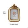 Angel Photo Frame Tabletop Display Ornate 3 Inch Oval