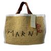 Used MARNIShoulder Bag beige/Brown Raffia Women