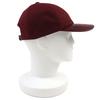 Pristine GUCCI cap GG Monogram Canvas and Leather Bordeaux cotton Women L 833272 Used