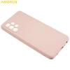 AMORUS For Samsung Galaxy A32 4G (EU Version) Case Precise Cutouts TPU Fiber Lining Shockproof Phone Cover