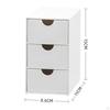 3 Drawer Desk Organizer Office Supplies Stationary
