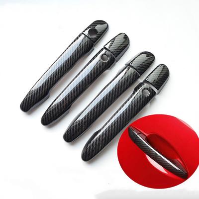 Right Hand Drive For Mazda CX-3 CX3 2015 2016 2017 2018 Carbon Fiber Car Door Handle Cover Car Styling
