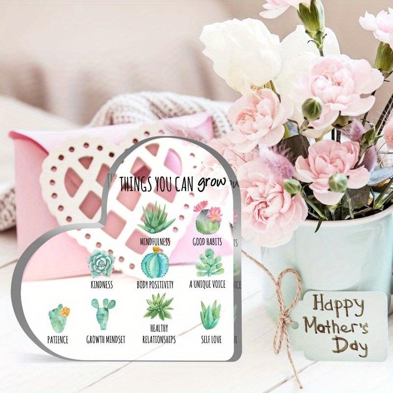 Gentle Reminders Heart Sign - Positive Affirmations Decor for Therapy & Counseling Offices