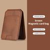 Custodia Porta Portafoglio in Pelle Magnetica per Magsafe per iPhone 17 16 15 14 13 Pro Max Porta Carte Borsa per Telefono Cover Accessori