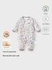 Newborn Winter Thickened Pure Cotton Onesie - Class A Padded Crawling Outfit