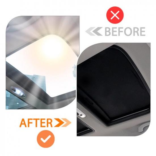 FOR MINI COOPER R54 R55 R56 R60 F55 F56 SUNROOF SUN SHADE FOLDABLE ROOF 2Pc