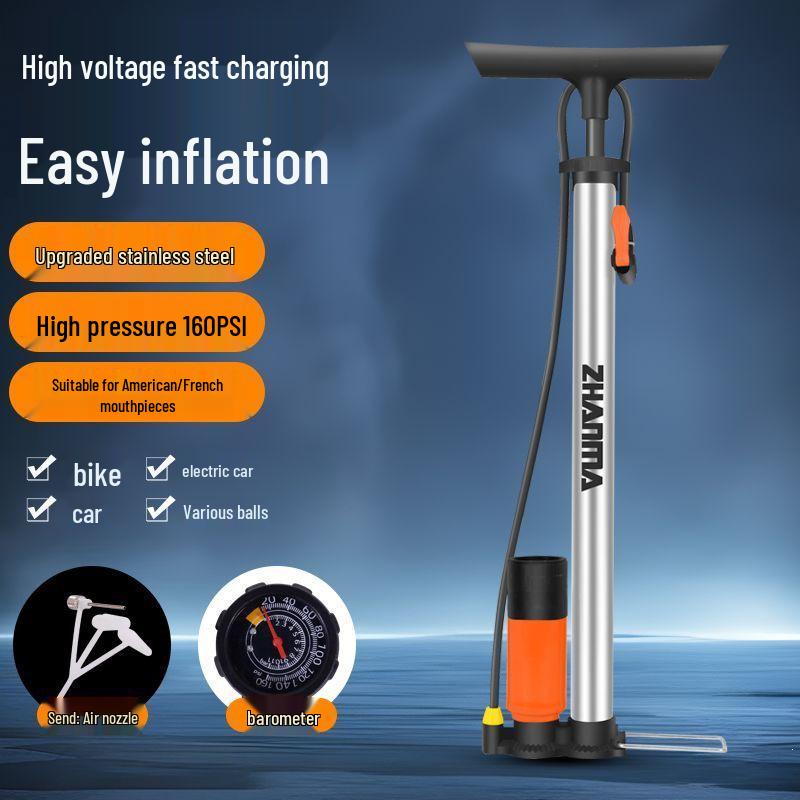 Universal High-Pressure Electric Air Pump for Bicycles, Motorcycles, Cars, and Basketballs