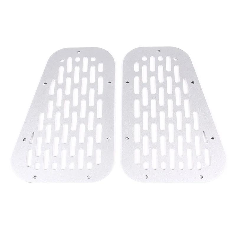 

For Land Rover Defender 90 110 130 2004-2019 Aluminum Alloy Car Front Engine Hood Ventilation Cover Trim Sticker Car Accessories