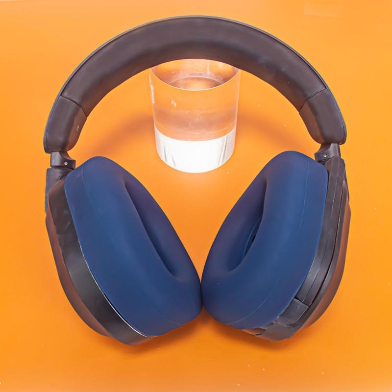 Silicone Ear Pad for Beach 600 Over Ear Headphones Protector Sweat-Proof and Washable Ear Cushions