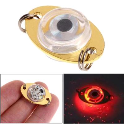 LED Deep Drop Light Underwater Fishing Flashing Squid with Keyrings