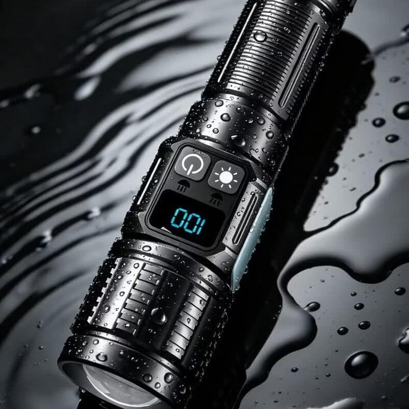 Lishi LED Multi-function Magnetic White Laser Flashlight