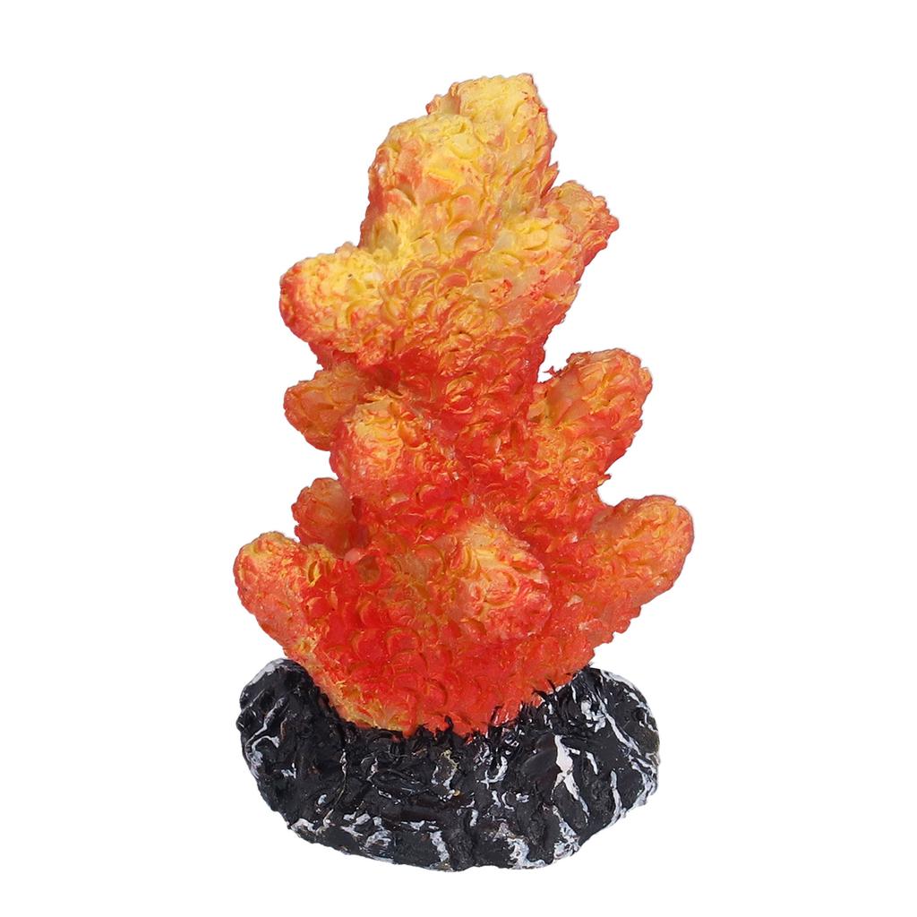 3Pcs Aquarium Simulation Coral Fish Landscaping Decoration Artificial Coral Plants Resin Ornaments