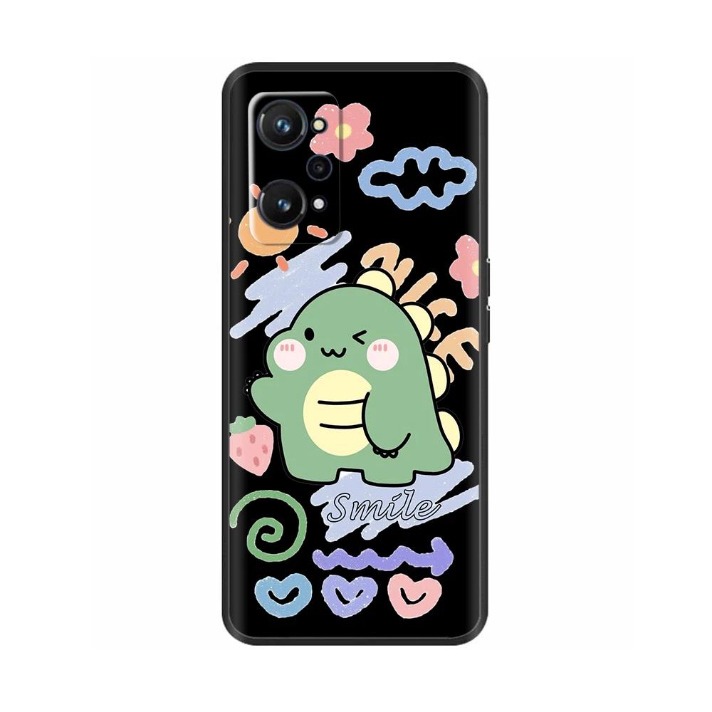 Shockproof Cover For Realme GT Neo 3T Case Painted Back Cover Soft Black Silicone Phone Cases For Oppo Realme GT Neo3T 5G Cases