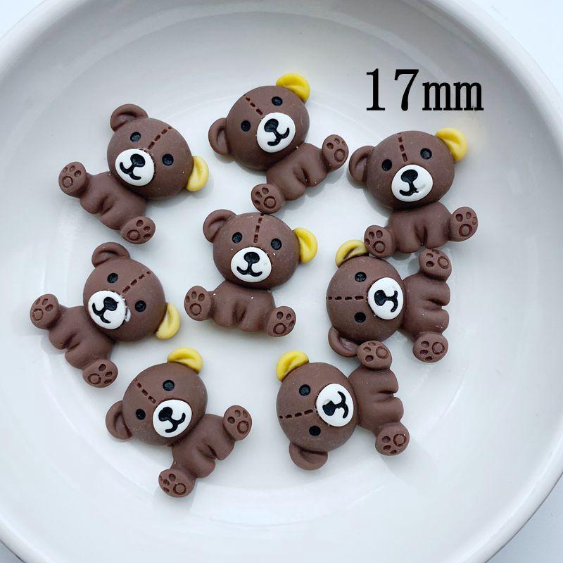 

20Pcs New Cute Resin Mini Cartoon Unicorn, Bear, Penguin Series Flat back Scrapbooking DIY Jewelry Craft Decoration Accessories