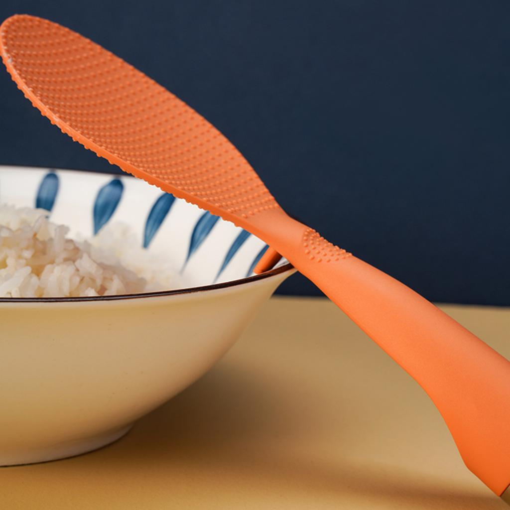 1 Stück Haushalt Küche Antihaft und Stehend Plastik Reis Löffel Paddel-Perfekt zum Kochen Jedes Mal