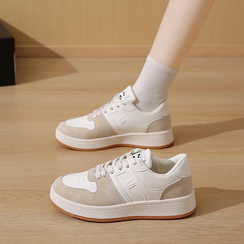 Mode Neue Sexy Schnür-Anti-Rutsch-Sportschuhe Frühling/Herbst Runde Zehen Atmungsaktiv Bequem Lässige Walking-Schuhe für Damen