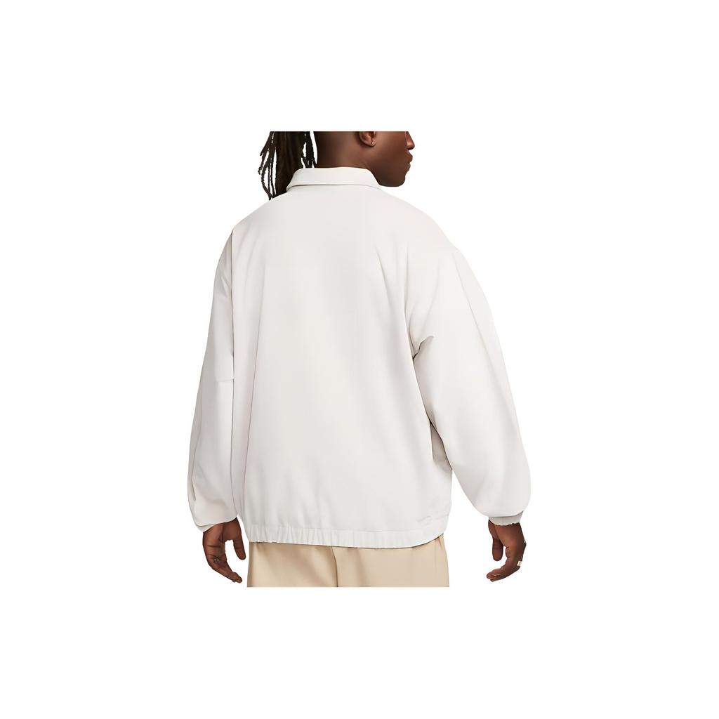Nike Life Harrington Cord Jacket Beige Men Streetwear DX9070-012