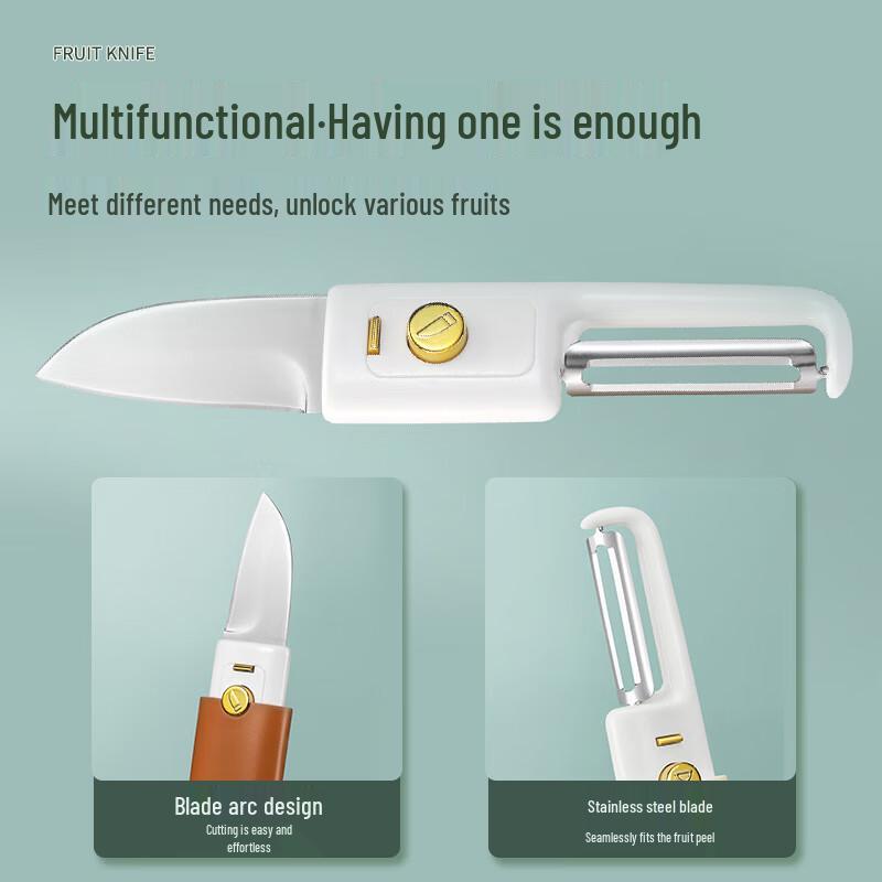 KATEI STORY Portable Dual-Head Fruit Peeler Knife