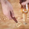 Tie Shape Bottle Opener Alloy Beer Wine Cap Opener & Fridge Magnet Decorative Opener Wine Novelty Bar Accessories
