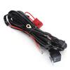 2m Switch Wiring Harness with DT Interface Water Resistance Black for LED Car Spotlights 40A 12V