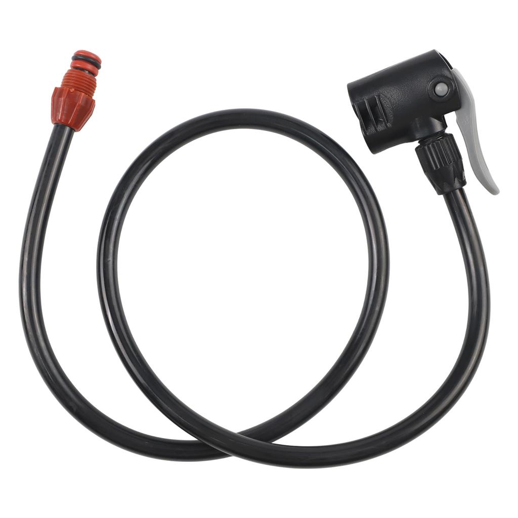 AV Bike Pump Hose Dual Head For Presta And For Woods Type Valve Connection