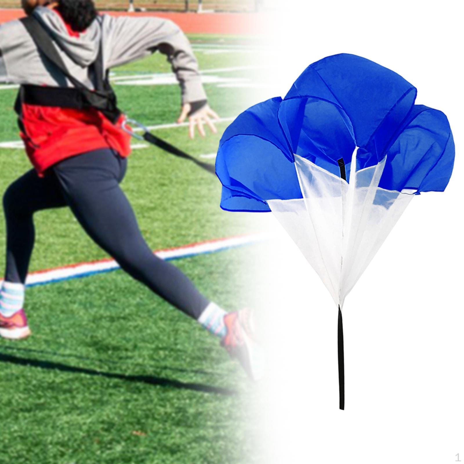 

Тренировка скорости бега Парашютный тормозной электроинструмент для баскетбола синий