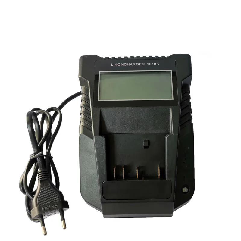 LCD Screen Fast Charger For Bosch 14.4V 18V BAT614 BAT609 BAT618 Lithium Battery Charger EU/US Plug Safety Charger
