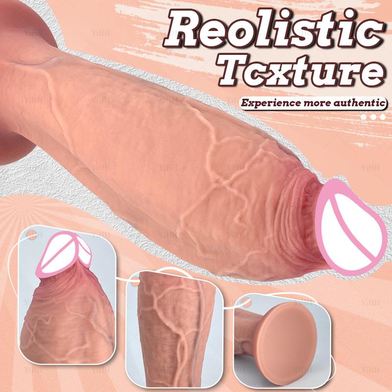 Realistic Dildo Anal Skin Feeling Sex Toys for Women Men Butt Plug Anal Dilation G-spot Prostate Massage Big Dick Sex Products