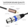 Double Female to Double Male Metal Texture Sound Cable Gold Plated Connectors Studio Grade Interconnects