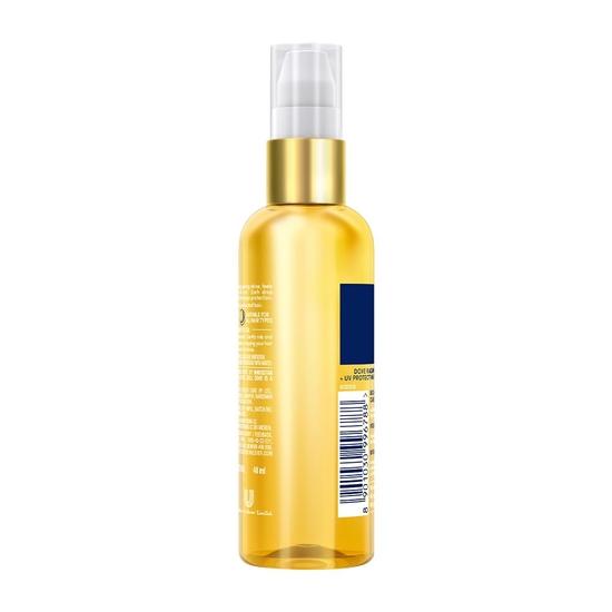DOVE Sérum Capillaire Éclat Radieux + Protection UV Pour Cheveux Secs et Frisés 48ml