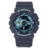 G-Shock Analog-Digital-Herrenuhr aus biobasiertem Harz mit blauem Zifferblatt und Quarzwerk GA-110AS-2A 200M