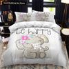 Animal Elephant Cartoon Kids Duvet Cover Queen King Twin Size Bedding Set Wildlife Comforter Cover 2/3pcs Polyester Quilt Cover