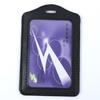 Pu Leather Id Badge Case Clear And Color Border Lanyard Holes Bank Credit Card Holders Id Badge Holders Accessories