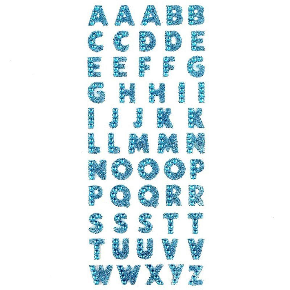 

Alphabet Letter Self Adhesive Stickers Decals Wall Decoration Home рожевий