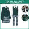 Authentic All Of Us Are Dead Cosplay Costume For Men And Women School Uniform Outfit For Halloween