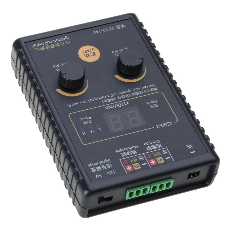 12V~24V IG80 Detector Profesional Bobină de Aprindere Auto Tester Motor pe Gaz Natural Instrument de Diagnosticare și Reparare Vehicule